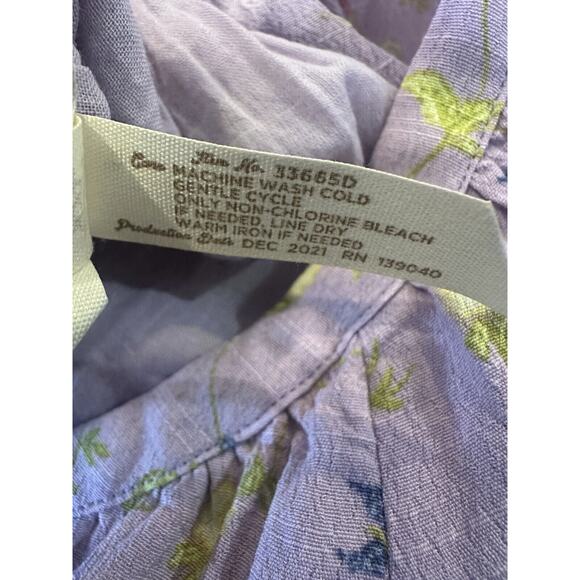 Matilda Jane Enchanted Garden Lavender Artist Floral Tiered Maxi Dress Size XXL - Picture 14 of 14